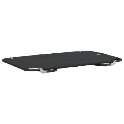 Hondenmand inklapbaar oxford stof en staal antracietkleurig