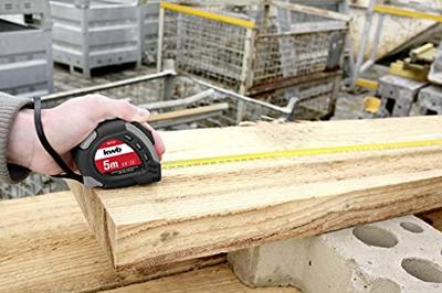 kwb 060120 Rolmaat 5 m Staal, Kunststof