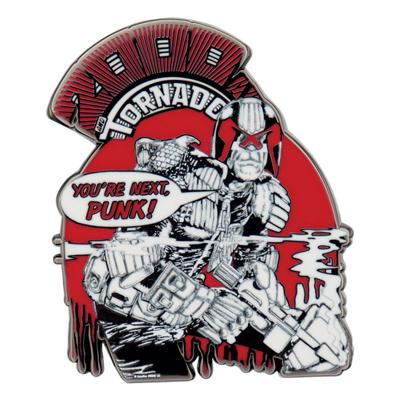 2000 AD Pin Badge Judge Dredd You're Next Punk Limited Edition 2000 AD Pin Badge Judge Dredd You're Next Punk Limited Edition