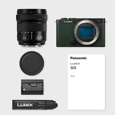 Panasonic Lumix S9 Body Dark Olive + Lumix S 20-60mm F/3.5-5.6 L-mount