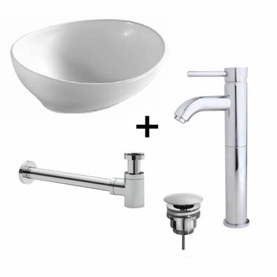 Waskompack Barco Keramiek 40x33x14.5 cm Chroom