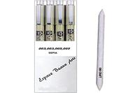 Grafietpotlood Bruynzeel Teens HB met gum set à 5 stuks grijs - thumbnail