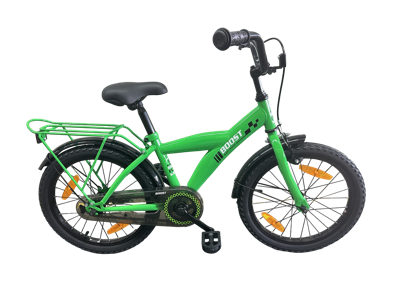 Bikefun Kinderfiets boost 18 inch met remnaaf - groen