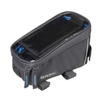 Basil sport design frame bag - grijze smartphone frametas - thumbnail