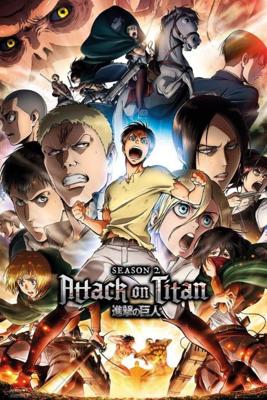 Poster Attack on Titan - Season 2 Collage Key Art 61x91,5cm Poster Attack on Titan - Season 2 Collage Key Art 61x91,5cm