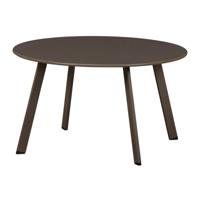 WOOOD Outdoor Bijzettafel 'Fer' 70cm, kleur Donkerbruin - thumbnail