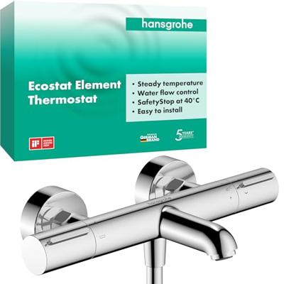 Hansgrohe Ecostat Element Opbouw badthermostaat, chroom