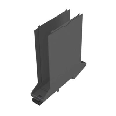 Weidmüller CH20M22 B GGY/BK DIN-rail-behuizing basiselement Voor DIN-rail montage 107.4 x 22.5 x 109.3 x 108 Kunststof 10 stuk(s) Piece
