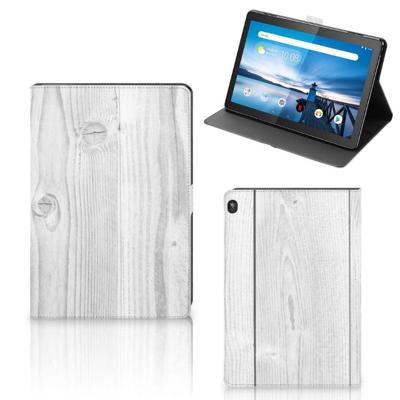 Lenovo Tablet M10 Tablet | Book Cover | White Wood