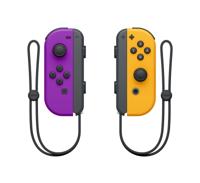 Coppia di Joy-Con sinistra neon viola e destra neon arancione destra - thumbnail