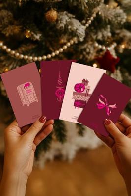 SA kerstkaarten - multi color - G0963