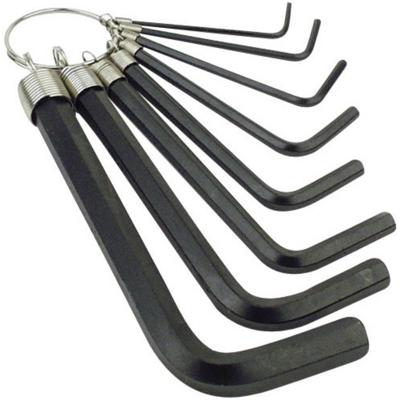 Brüder Mannesmann Inbussleutelset 8 dlg in etui (Hobby) - 180-10-CV Brüder Mannesmann Inbussleutelset 8 dlg in etui (Hobby) - 180-10-CV
