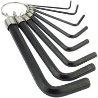 Brüder Mannesmann Inbus Haakse schroevendraaierset 2.5 mm, 3 mm, 4 mm, 5 mm, 6 mm, 8 mm, 10 mm, 2 mm 8-delig - thumbnail