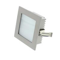 Lumiko muur inbouw armatuur afgesloten met diffuus glas 2,5W WarmWit XPG LED klemko - thumbnail