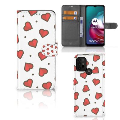 Motorola Moto G10 | G20 | G30 | Telefoon Hoesje | Hearts