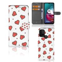 Motorola Moto G10 | G20 | G30 | Telefoon Hoesje | Hearts - thumbnail
