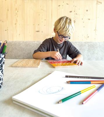 Small Foot - houten schrijfbordset voor schrijftraining
