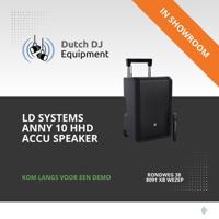 LD Systems ANNY 10 HHD B5 mobiele accu speaker met draadloze microfoon - thumbnail