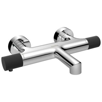 Badkraan Opbouw Sapho Solaris Chroom/Mat Zwart Badkraan Opbouw Sapho Solaris Chroom/Mat Zwart