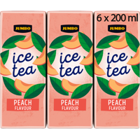 Jumbo Ice Tea Peach Flavour 6 x 200 ml - thumbnail