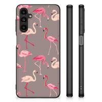 Samsung Galaxy A14 5G Dierenprint Telefoonhoesje Flamingo - thumbnail
