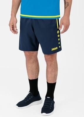 JAKO 6218K Short Competition 2.0 Kids - Marine/Fluogeel - 164