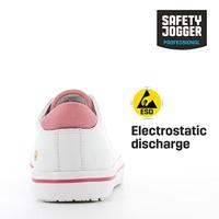 Oxypas Sneaker Leer Paola | Fuchsia | Maat 36 - 00,154,158,36 - thumbnail