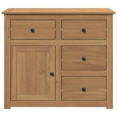 Dressoir met lades Panama 93x40x80 cm massief grenenhout