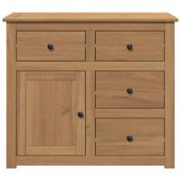 Dressoir met lades Panama 93x40x80 cm massief grenenhout - thumbnail