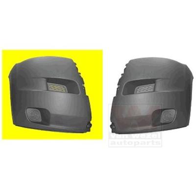 VOORBUMPERBLAD HOEK RECHT Primer +/zonder MISTLICHTGAT 1651566