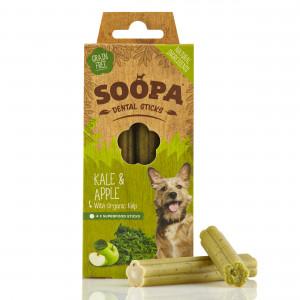 Soopa Dental Sticks met kool en appel hondensnack Per 5 Soopa Dental Sticks met kool en appel hondensnack Per 5