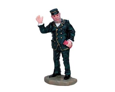Kerstfiguur The conductor LEMAX - Lemax