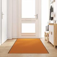 Deurmat Anders Oranje en Zwart 120 x 400 cm Polyamide en PVC - thumbnail