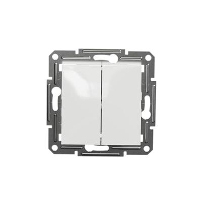Schneider Electric EPH0370121D Serieschakelaar Asfora Wit (RAL 9003) 1 stuk(s) - thumbnail