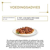 GOURMET GOLD LUXE MIX ZEEVIS IN SAUS MET SPINAZIE 85 GR - thumbnail