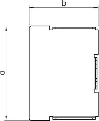 OBO Bettermann 6249795 Eindstuk (b x h) 60 mm x 60 mm Zuiver wit 10 stuk(s)