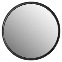 Spiegel Image Rond zwart - thumbnail