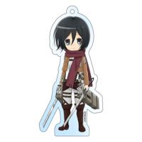 Attack on Titan Acrylic Keychain Mikasa Holographic 8 cm - thumbnail