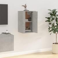 Tv-wandmeubel 40x34,5x60 cm betongrijs - thumbnail