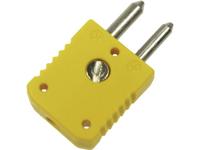 B + B Thermo-Technik 0220 0004 Standaardaansluitstekker voor thermo-element Geel Inhoud: 1 stuk(s) - thumbnail