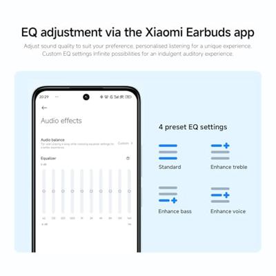 In-ear Bluetooth oordopjes Xiaomi Redmi Buds 6 Lite Wit - thumbnail
