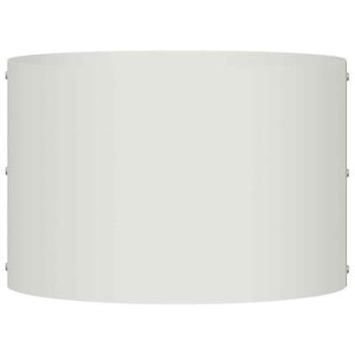 VidaXL Plantenring 5 pcs wit 30 x 30 x 20 cm koudgewalst staal VidaXL Plantenring 5 pcs wit 30 x 30 x 20 cm koudgewalst staal