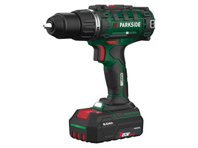 PARKSIDE Accu-schroefboormachineset 20 V met accu's en lader