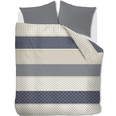 Rivièra Maison Riviera Maison Dekbedovertrek Ropes - Marineblauw 240x200/220 cm