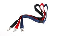 Badgekoord Europel zwart | 10 stuks - thumbnail