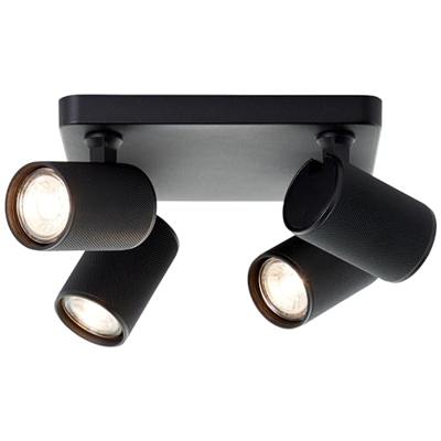 Brilliant Vierkante opbouwspotMarty zwart - G99204/76