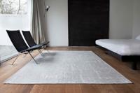 Louis de Poortere - Rond vloerkleed Baobab Structures 9198 Tsingy Oyster - 240 rond - thumbnail