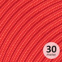 ROL 30 Meter strijkijzersnoer ROOD 3X0.75mm - thumbnail