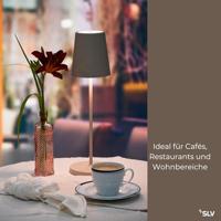 SLV Buiten tafellampVinolina Two beige - oplaadbaar - 1007697 - thumbnail