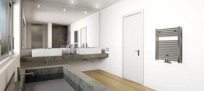 Wiesbaden Elara sierradiator chroom 766x600 m/o aansl.